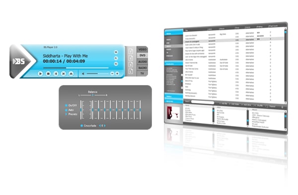 Внешний вид BSPlayer